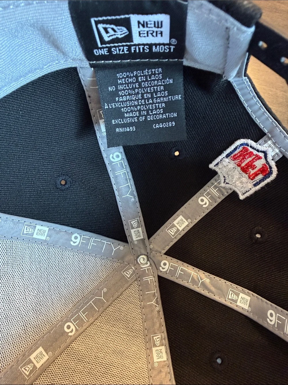 New Era Black San Francisco 49ers Conference Champions 9FIFTY Snapback NWT